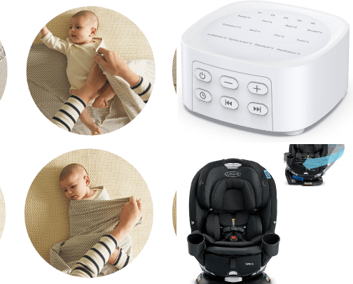 Baby must haves cover photo collage