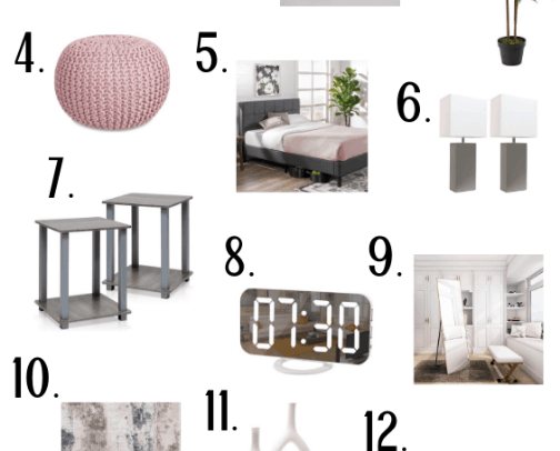 15 Best affordables Amazon Home Decor Modern Bedroom Ideas cover photo collage