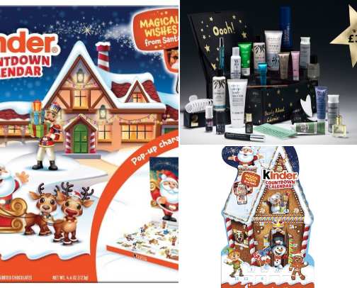 Countdown in style: the BEST advent calendars cover photo collage