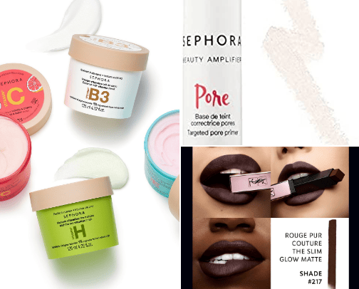 Sephora SALE product cover photo collage