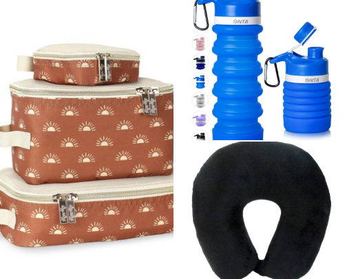 What’s Always in My Carry-On cover photo collage