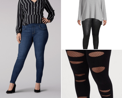 Plus Size Friendly Bottoms cover photo collage