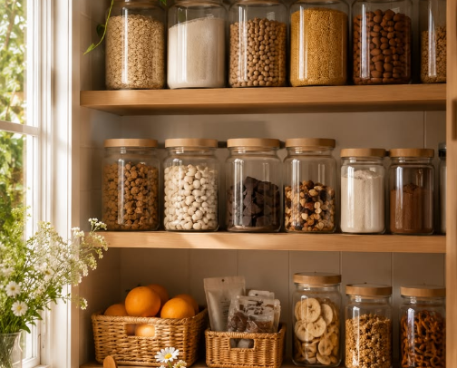 Healthy Pantry Staples cover photo collage