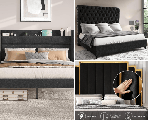 King Size Mattress cover photo collage