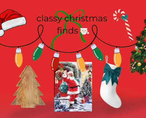 classy christmas finds 🎄🎅🏻 cover photo collage