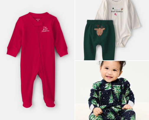 Baby’s First Christmas: Gifts & Must-Haves for Every Budget cover photo collage