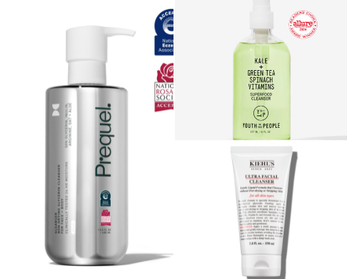 Everyday Essential Skincare Products cover photo collage