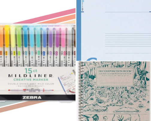 office and stationery must haves! cover photo collage
