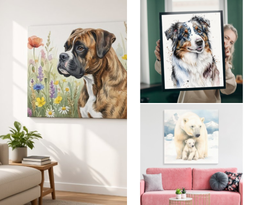 Animal Wall Art We Love cover photo collage