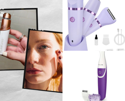 Hair removal gadgets, what is working for me cover photo collage