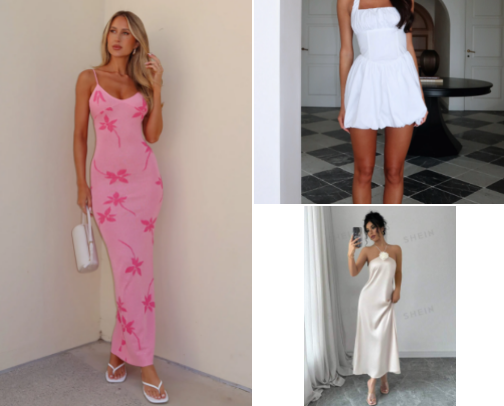 All occasion type dresses👗 cover photo collage