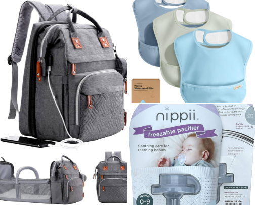 Baby must haves that makes life easier cover photo collage