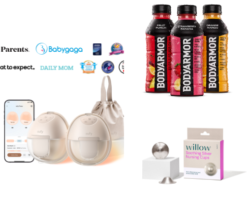 Breastfeeding essentials cover photo collage