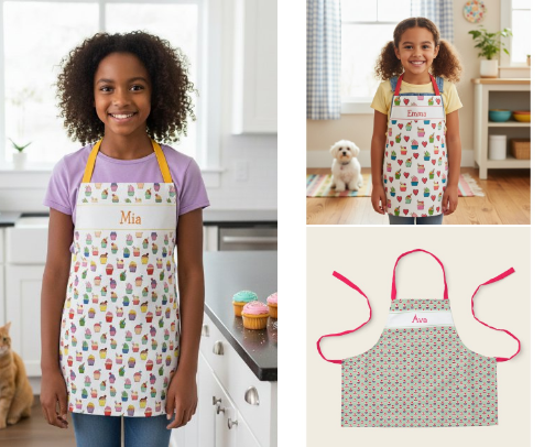 Aprons for All cover photo collage