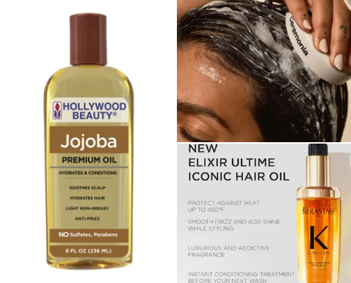 hair growth&health products⭐️ cover photo collage
