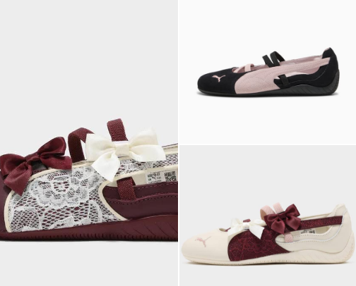 PUMA Speedcat: The Ultimate Ballet shoes cover photo collage