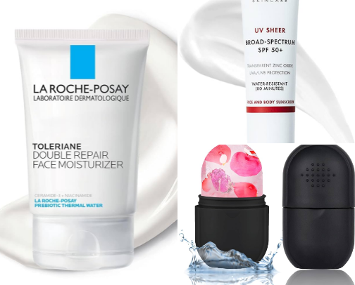 Skincare Products That Actually Work (At-Home Glow-Up Kit) cover photo collage