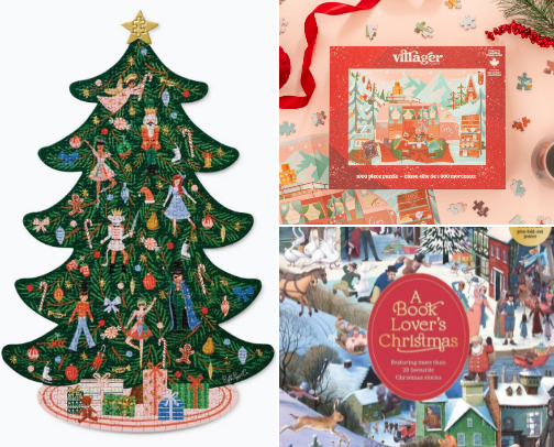 Puzzles for the Holiday season 🎄 cover photo collage