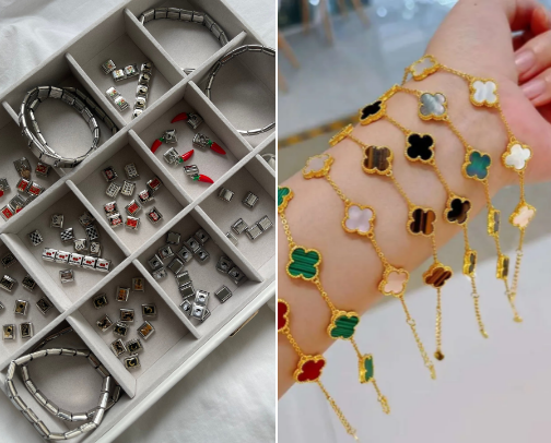 Cute accessories cover photo collage