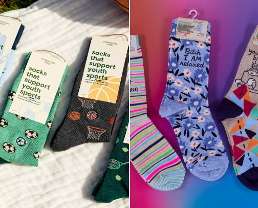 FUN SOCKS cover photo collage
