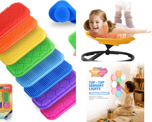 Toys for Autistic Children cover photo collage