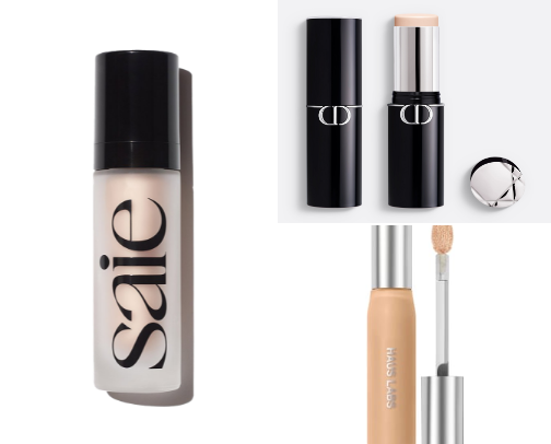 My “no makeup” makeup essentials cover photo collage