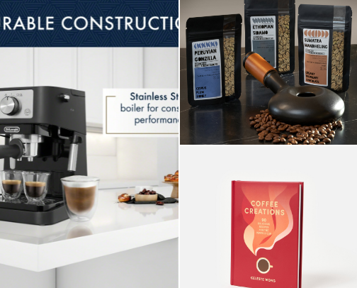 Gifts For Coffee Lovers cover photo collage