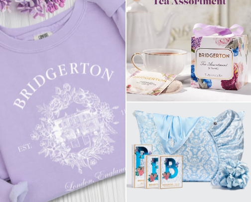 Get ready for Bridgeton’s season 4!! List of beautiful merch of the show 🐝💎✨ cover photo collage