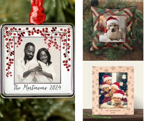 Fun Family Photo Gifts for the Holidays cover photo collage