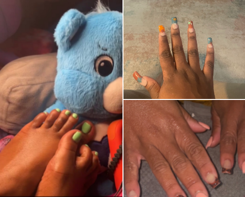 lex’s “tried & true” polygel survival kit 💅🏾✔️ cover photo collage