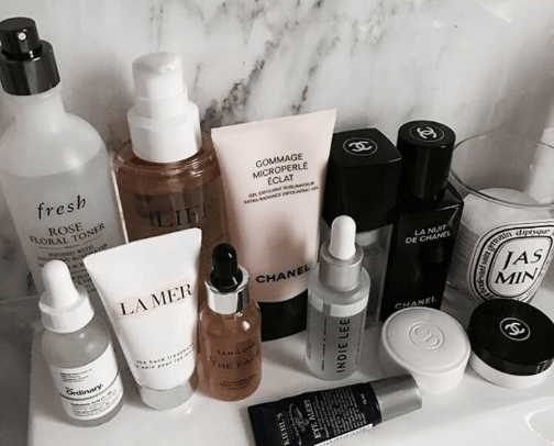 SKINCARE FOR OILY/SENSITIVE SKIN cover photo collage