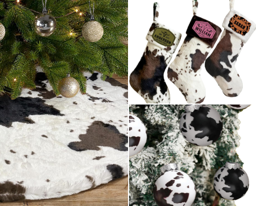 Western Christmas stuff cover photo collage
