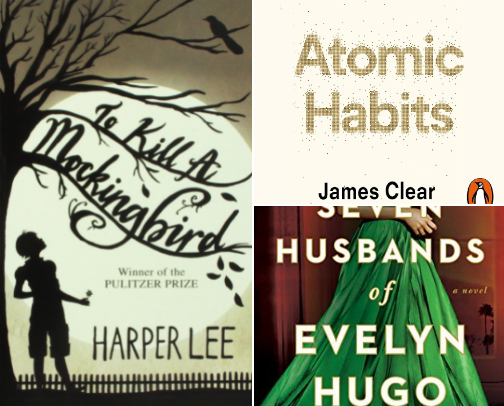 My favorite book recs cover photo collage