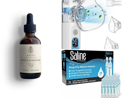 Wellness & Remedy cabinet essentials cover photo collage