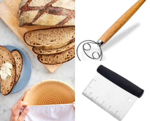 Sourdough Essentials for Beginners🥖🍞 cover photo collage