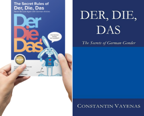 PDF Free - The Secret Rules of Der, Die, Das - German Articles Demystified Guide cover photo collage