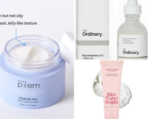 Skin Regimen: Acne Prone, Hyperpigmentation, Combination Skin cover photo collage