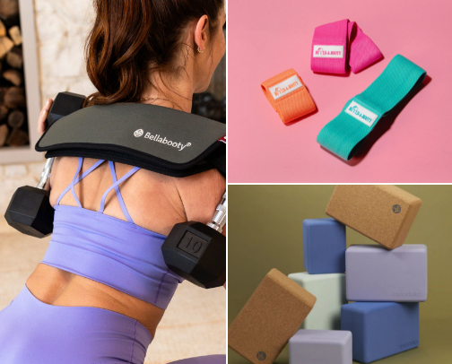 Get Fit at Home! cover photo collage