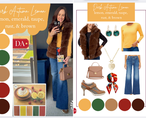 Dark Autumn Lemon cover photo collage