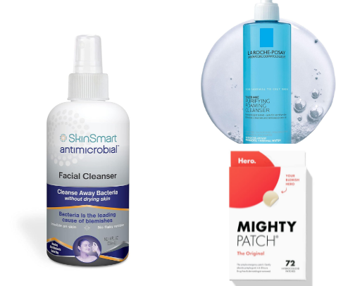 Skincare cover photo collage