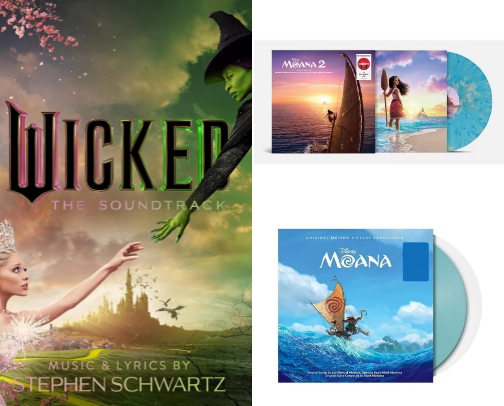 Vinyl Records cover photo collage