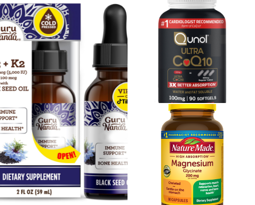 Daily Supplement Routine for Energy & Healing cover photo collage