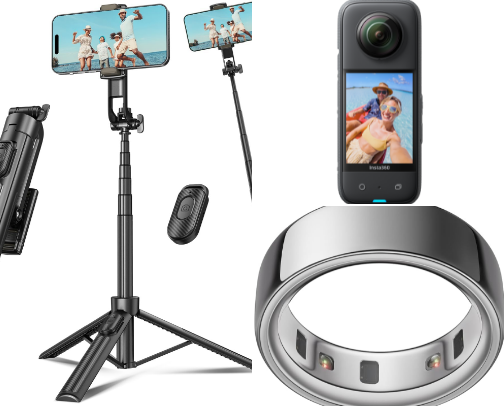 Lazy Girl Tech I Didn’t Know I Needed (But Now Can’t Live Without) 🎧🖥️📸 cover photo collage