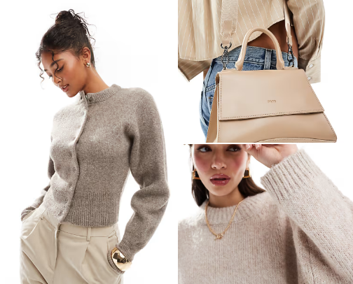 Corporate girlie💌 winter time🧣 ✨ cover photo collage