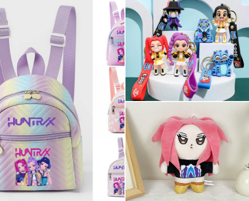 K pop demon hunters 🎒 cover photo collage