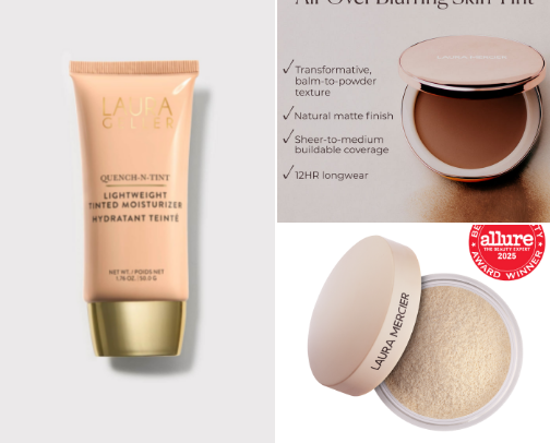 Mature Skin Makeup Guide (30s, 40s, 50+) – Glow, Lift & Smooth cover photo collage