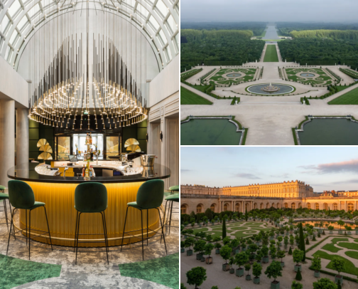 Palace Walks, Beautiful Gardens & Quiet Evenings Versailles, France cover photo collage