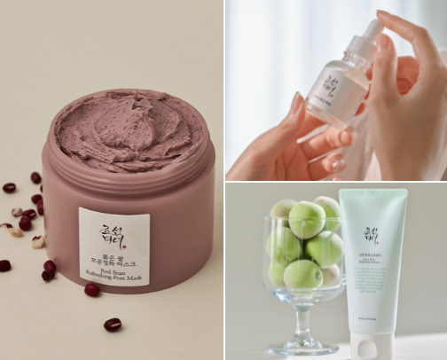 Korean skincare products that will make your skin look like the most natural and healthy ✨ cover photo collage