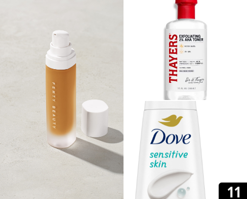 My favorite beauty recs cover photo collage