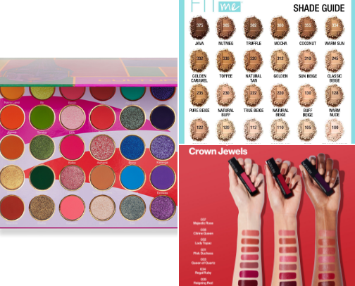 Makeup cover photo collage